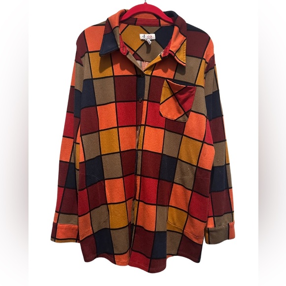 Denim & Co Heavenly Jersey Button Front Tunic - Picture 2 of 3